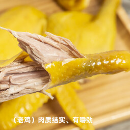 焗小二（JUXIAOER）正宗客家古法盐焗鸡广东梅州特产散养土鸡农家走地老鸡现做现发 正宗客家盐焗老鸡1只