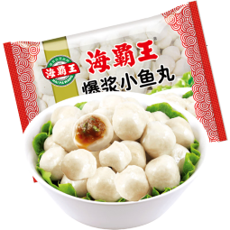 海霸王【79元任选6件】火锅丸子组合 关东煮打边炉烧烤食材套餐 爆浆小鱼丸 500g