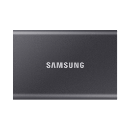 三星（SAMSUNG）1TB Type-c USB 3.2 移动固态硬盘（PSSD） T7 灰色 NVMe读速1050MB/s 手机直连笔记本外接
