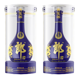 郎酒青花郎 酱香型白酒 53度 500ml*2 双瓶装（新老包装年份随机）