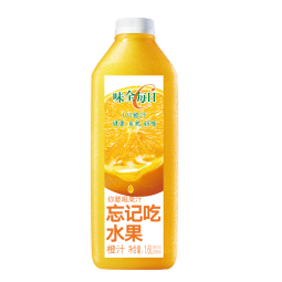味全每日C橙汁1600ml 100%果汁 冷藏果蔬汁饮料露营聚会
