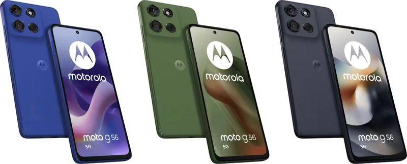 摩托罗拉Moto G56 5G渲染图曝光 采用圆角相机模组设计
