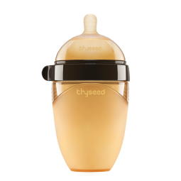 世喜新生儿奶瓶0-6个月婴儿硅胶断奶仿母乳奶嘴宽口径防摔240ml