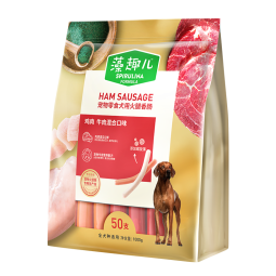 麦富迪 宠物狗狗零食 火腿肠成犬幼犬训练奖励混合味1000g