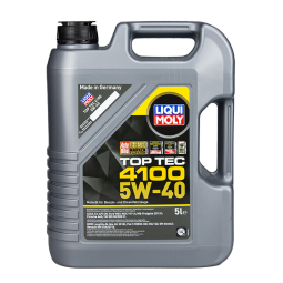 力魔（LIQUI MOLY） 适配大众保时捷进口发动机润滑油顶技4100 合成机油5W-40  9511 5W-40  5L