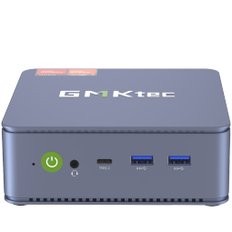 极摩客【GMK】极摩客K6 迷你主机电脑 7840HS 65W高性能锐龙7 游戏办公设计mini小主机 蓝钛金属色 准系统