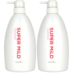 惠润（SUPER MiLD）鲜花芳香洗发水600ml*2改善毛躁滋养柔顺温和清洁洗发露日本进口