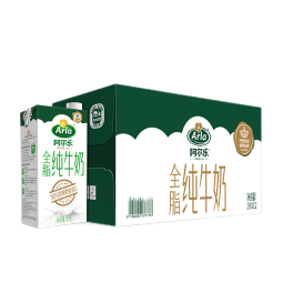 阿尔乐（Arla）德国原装进口全脂纯牛奶1L*12盒  营养早餐奶优蛋白 年货春节礼盒