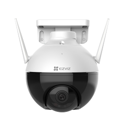 萤石 EZVIZ C8W 4mm 400万摄像头 无线WiFi室外双云台360°  防水防尘监控 手机远程 人形检测