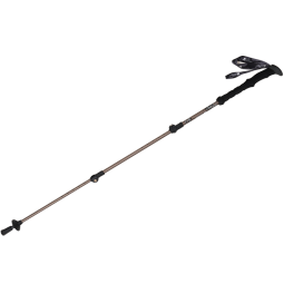 牧高笛（MOBIGARDEN）登山杖 户外露营轻量三节伸缩铝合金登山杖 NX23667002 沙石白