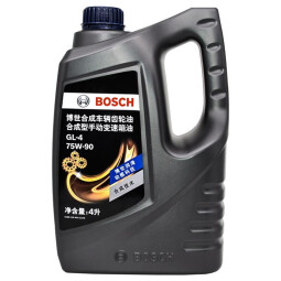 博世（BOSCH）变速箱油手动档/汽车合成齿轮油/手动波箱油 75W-90 变速箱油1L装