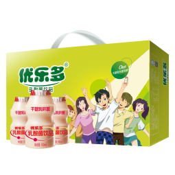 优乐多 乳酸菌饮品 100ml*28瓶  饮料 益生菌发酵