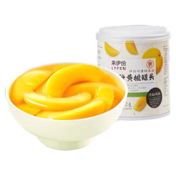 来伊份 黄桃罐头 新鲜水果罐头办公室休闲零食方便速食 【新鲜水果】312g*6罐