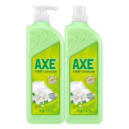 斧头牌（AXE）花茶护肤洗洁精1.18kg*2瓶茉莉茶香祛油不伤手新老包装随机发货
