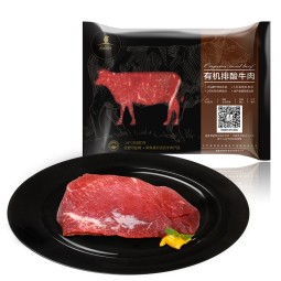天莱香牛 新疆有机原切 黄瓜条300g 谷饲300天 排酸 牛肉生鲜 烧烤食材