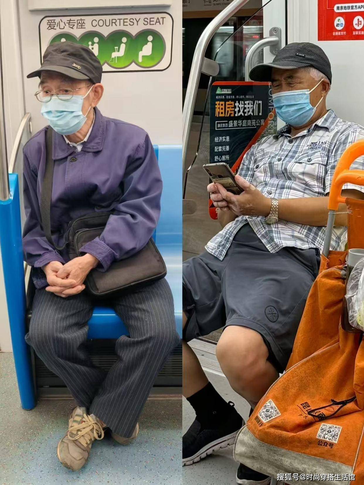 被“上海地铁爷爷”惊艳到！白发不染、不穿大叔装，反而绅士时髦