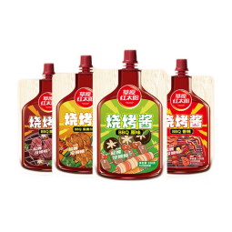 草原红太阳草原红太阳烧烤酱家用烧烤酱撒料秘制刷料香辣原味奥尔良4种口味 原味*1+香辣*1+黑椒*1+奥尔良*1 4袋装