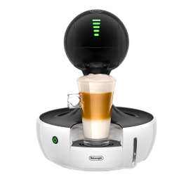 德龙(Delonghi) EDG645.W 意式家用办公全自动胶囊咖啡机 冷热可调 智能触屏操作 15Bar泵压 白色 现货