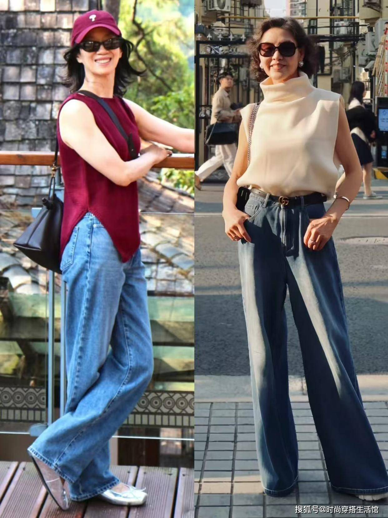 同样是穿牛仔裤，“会打扮”和“不会打扮”的女人，差别有多大？