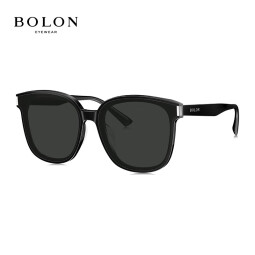 暴龙（BOLON）眼镜王鹤棣明星同款黑超太阳镜偏光休闲墨镜驾驶开车镜礼物BL3111 A10-灰色非偏光