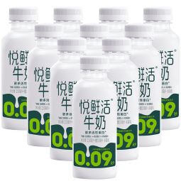 悦鲜活【徐明浩推荐】鲜牛奶  保留更多活性蛋白低温奶 260ml 家庭装 260mlx10