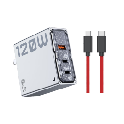 努比亚红魔氘锋120W/100W三口氮化镓套装GaN充电头PD65W适配红魔10系快充苹果小米联想笔记本三星45W配线