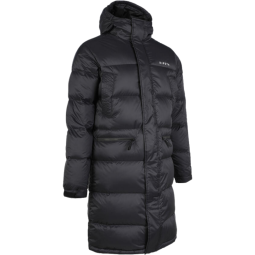 迪卡侬（DECATHLON） 羽绒服男中长款大衣外套MSCW 经典黑（新老款款式随机发货） M