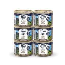 滋益巅峰（ZIWI）猫主食罐头185g*6罐牛肉味主食湿粮成猫幼猫通用新西兰原装进口