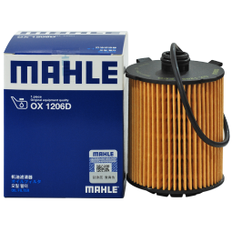 马勒（MAHLE）机油滤芯机滤OX1206D(S60L/XC60小孔机滤/领克03/星越L/星瑞2.0T)