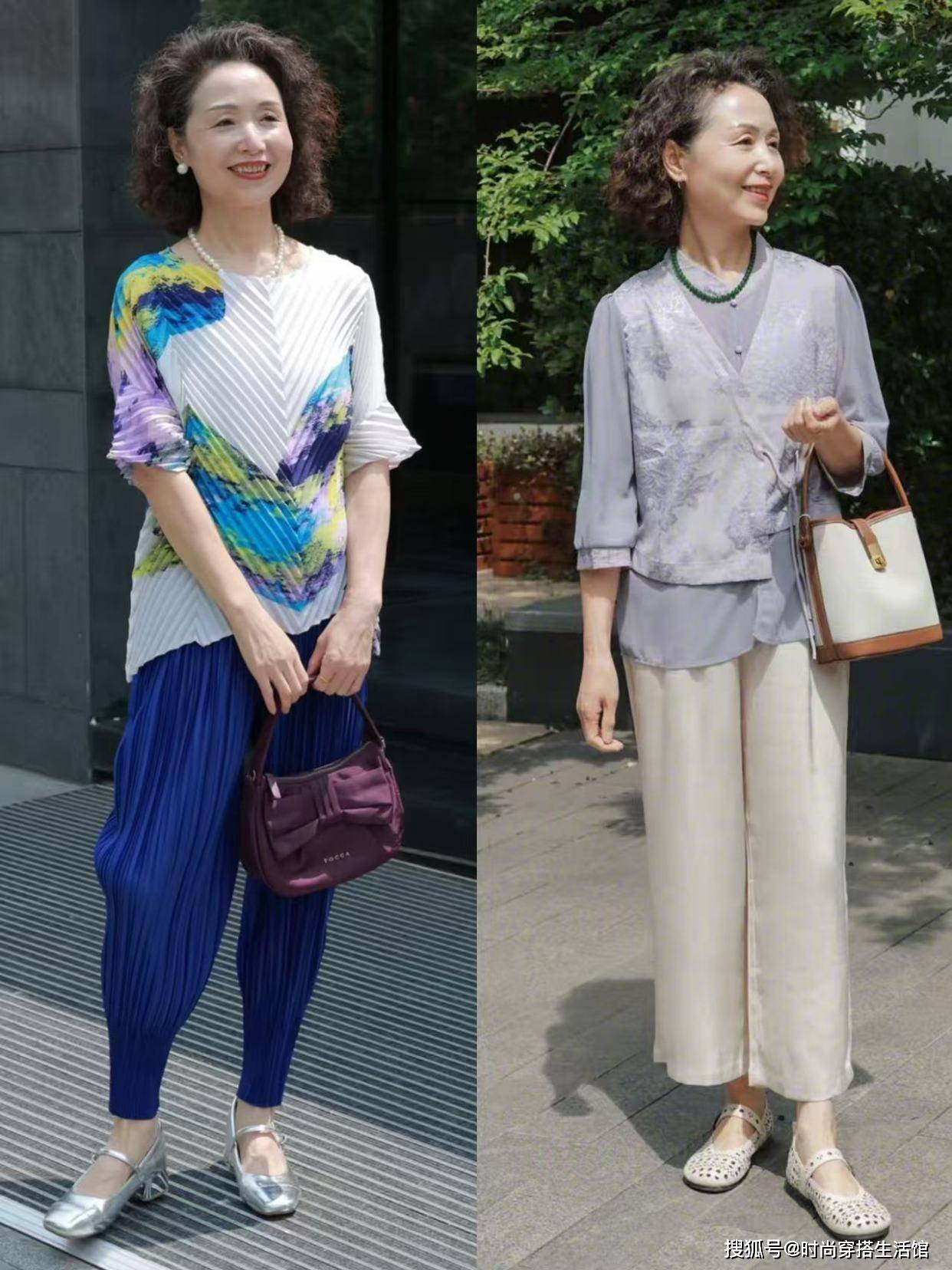 中老年女人穿九分裤，尽量少犯这3个“错误”，否则显腿短又显胖