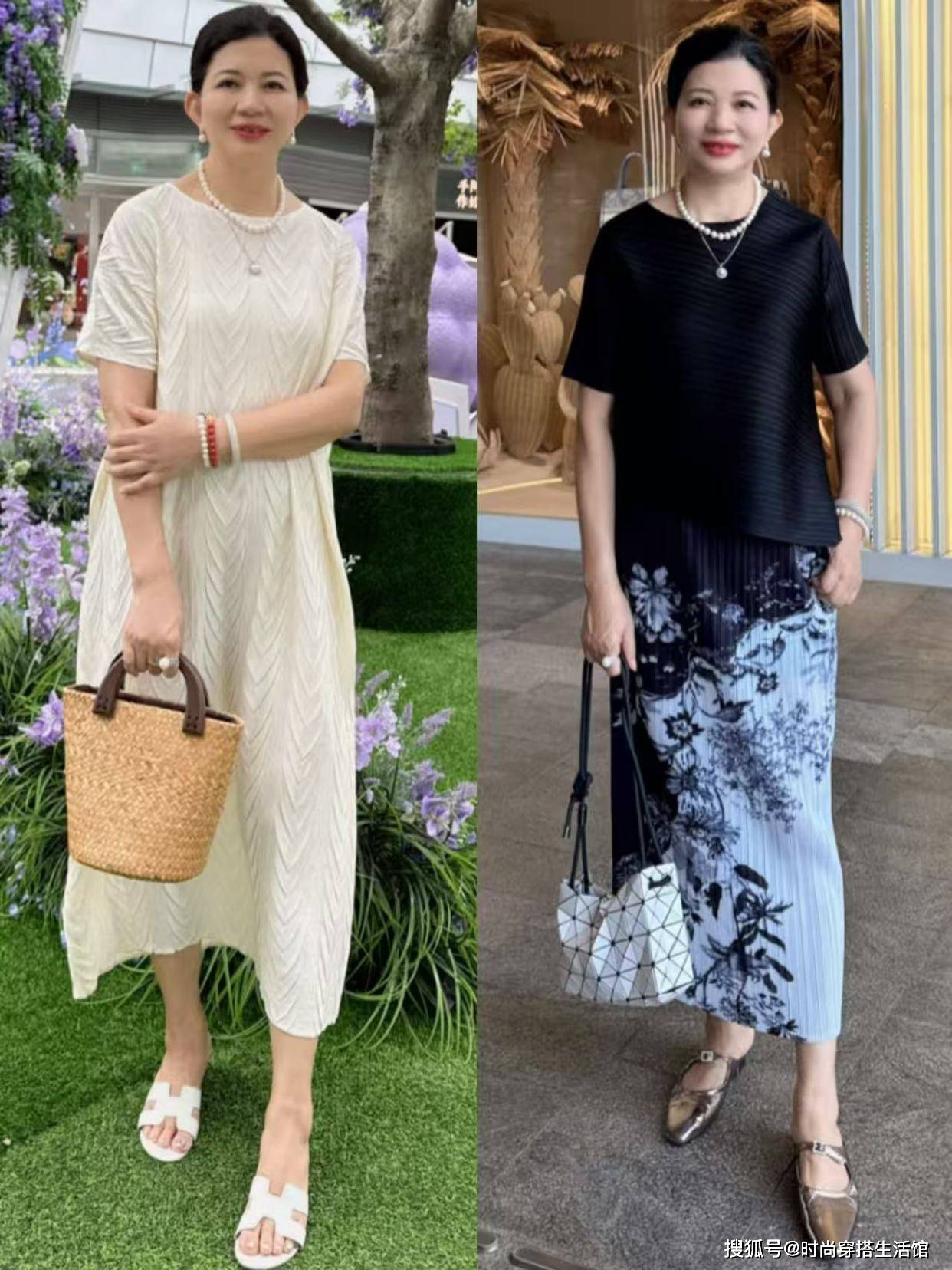 五六十岁女人，尽量别穿这3种“假时髦”裙子，换成这3种优雅高级