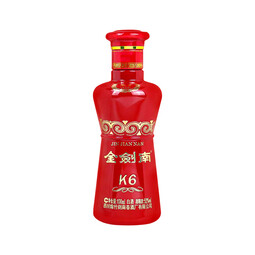 剑南春【官方正品】 52度 100mL 1瓶 金剑南k6 浓香型白酒
