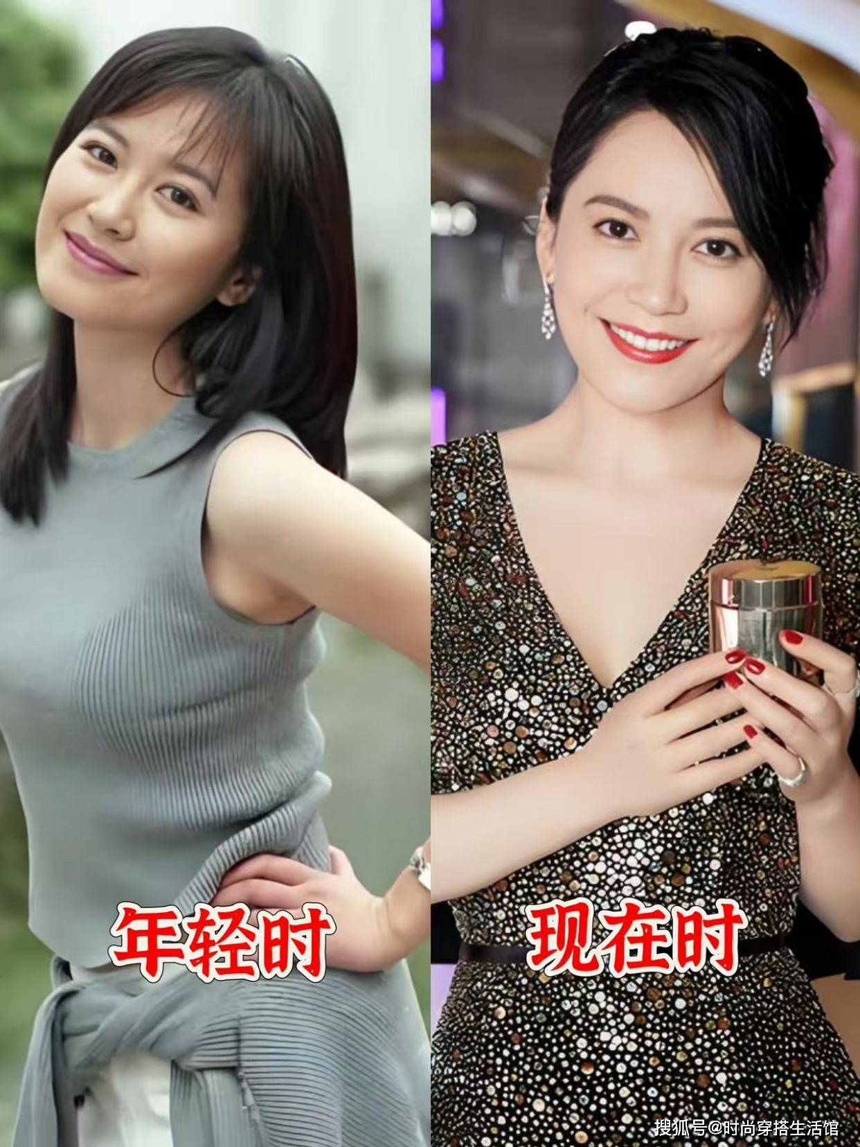 “裙子”下面一定不要搭高跟鞋，瞧俞飞鸿这样穿，54岁都没大妈感