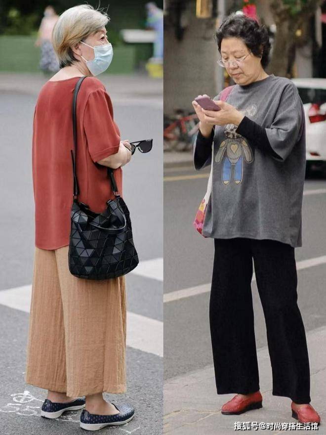裤子请一定要这样穿：不上膝、不花哨、要宽松，美得优雅又得体