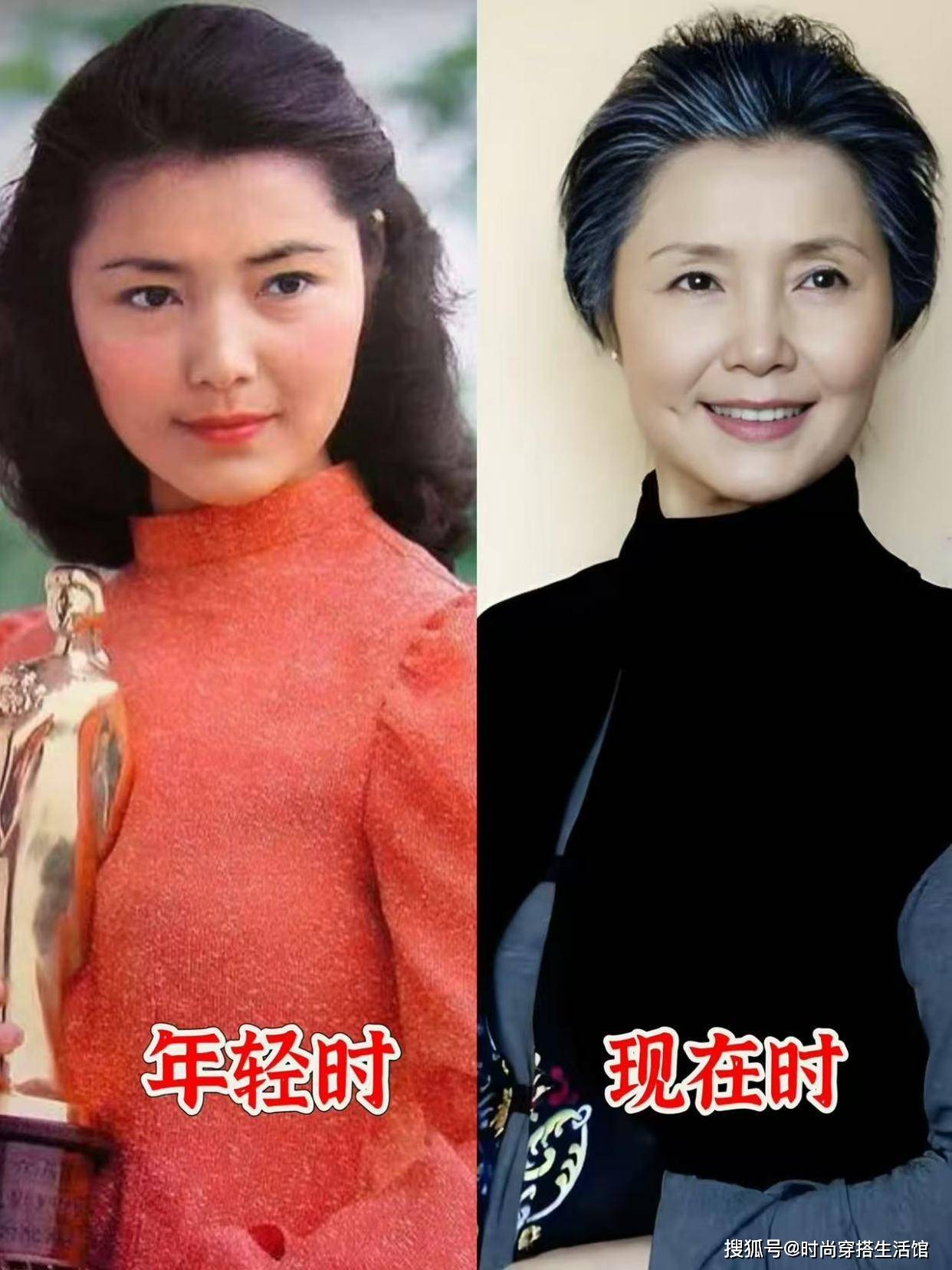 看了71岁姜黎黎的打扮，我悟了：裙穿长、发盘起，体态端庄才得体