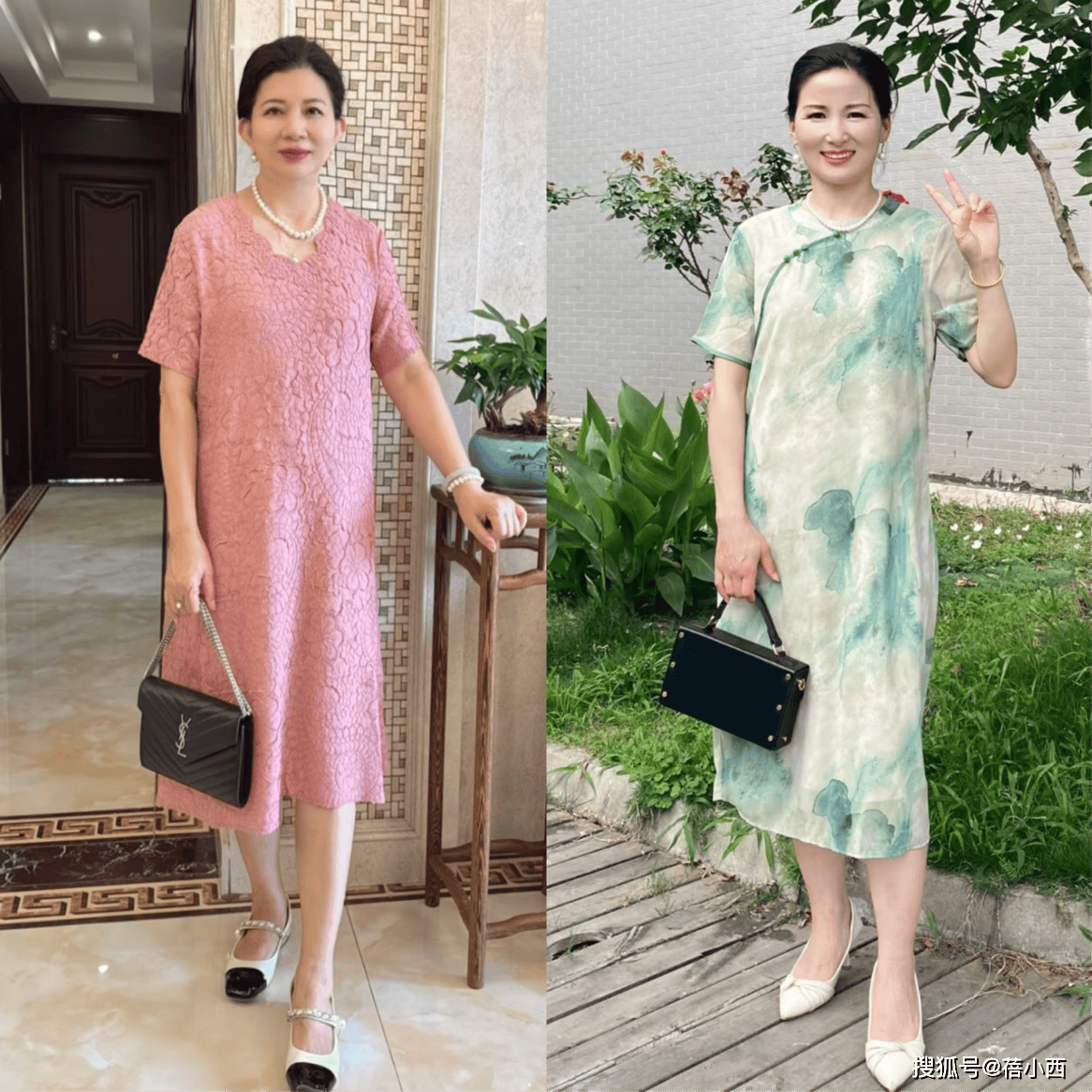 女人到了50、60岁，建议少穿深颜色，多穿“减龄色”，洋气还高级