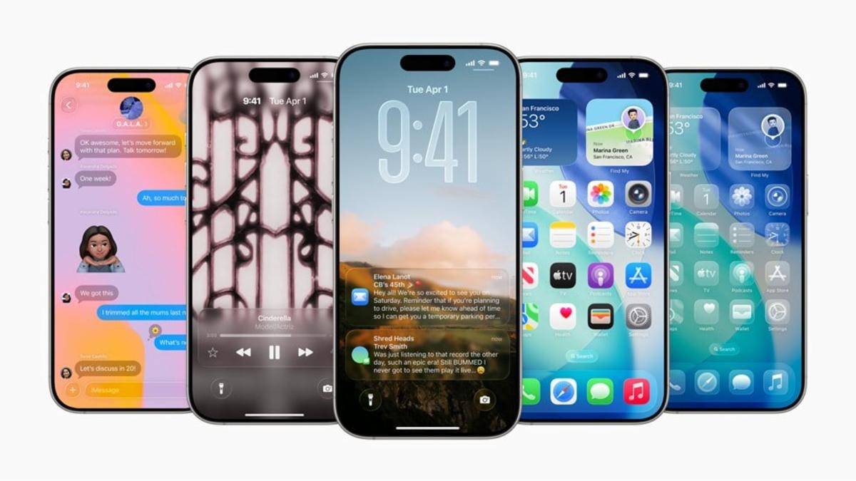 苹果iOS 26公测版7月23日上线！液态玻璃设计+AI升级，三款老机型无缘