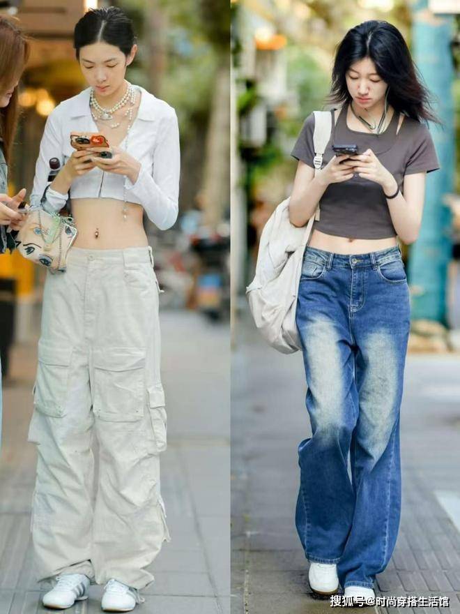 “阔腿裤＋德训鞋”今年夏天太流行了，既洋气又显高，潮人都爱了
