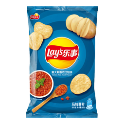 乐事（Lay's） 经典/大波浪/奇多系薯片 玉米棒40g/50g 单袋装办公室休闲零食 意大利香浓红烩味40g