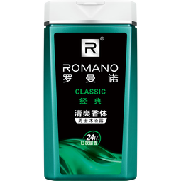 罗曼诺（ROMANO）男士沐浴露洗浴套装男生专用滋润留香清爽沐浴露洗发水套装男 经典沐浴露180g