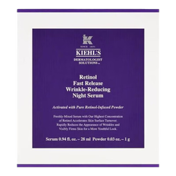 科颜氏（Kiehl's）0.3%A醇视黄醇夜间精华28ml 抗初老抗皱淡纹紧致【国际标准5年】 A醇精华 28ml【淡纹抗初老】