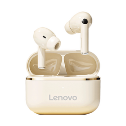 联想（lenovo）蓝牙耳机半入耳式蓝牙5.4音乐游戏运动无线耳机适用苹果华为小米手机EA230月岩白