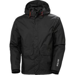 HellyHansen Manchester 男士夹克 防水防风 黑色//白色 小号