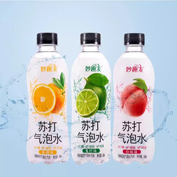 苏打气泡水整箱白桃青柠香橙味果汁饮品 气泡水【360ml*24瓶】