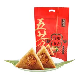 五芳斋 速冻大肉粽 160g*6只 嘉兴粽子大肉粽端午粽子早餐食品