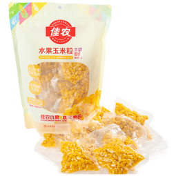 佳农 东北 水果甜玉米粒80g*10包带小勺 开袋即食 源头直发 包邮