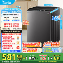 小天鹅（LittleSwan）波轮洗衣机全自动 8公斤 一级能效直驱变频电机 除菌除螨 宿舍租房神器 以旧换新 TB80V26DT
