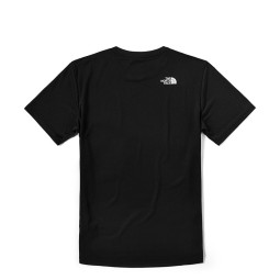 北面（The North Face）【经典款速干T恤】短袖男户外纯色速干衣吸湿排汗透气半袖 JK3/黑色 M/170