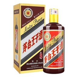 茅台（MOUTAI）王子酒 王子酱色 酱香型白酒 53度 500ml 单瓶装