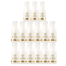 每日鲜语鲜牛奶 3.6g蛋白质 185ml*12瓶+3.6g蛋白质 250ml*3瓶 共15瓶